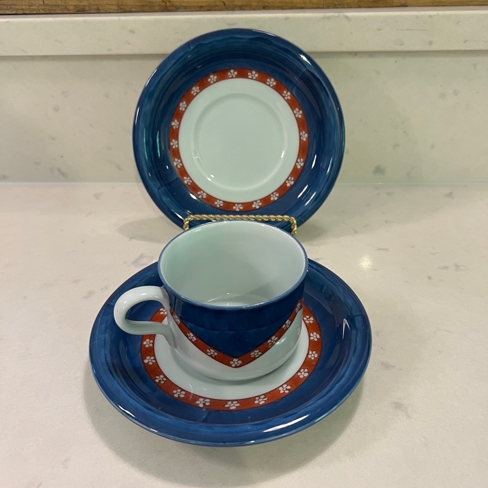 Arita Ware from Japan cup and 2 saucers